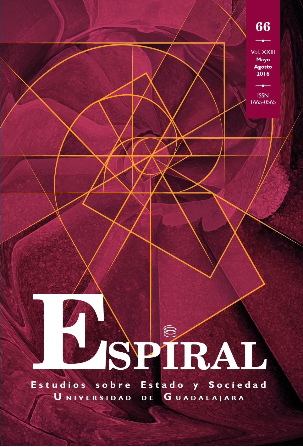 					Ver Vol. 23 Núm. 66: Espiral 66 (mayo-agosto 2016)
				